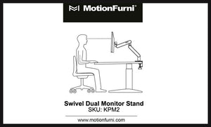 Swivel Dual Monitor Stand-KPM2 manual(pdf)