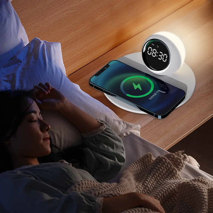 Night Light Desk Lamp Wireless Charger