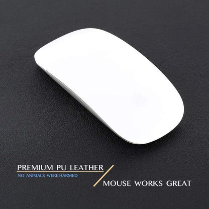 Office Desk Pad with Full Grip Fixation Lip, Non-Slip PU Leather, Waterproof Table Protective Pad